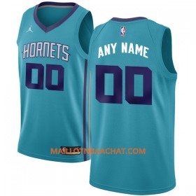 Maillot NBA Charlotte Hornets Personnalisable Nike 2017-18 Jordan Teal Swingman - Homme